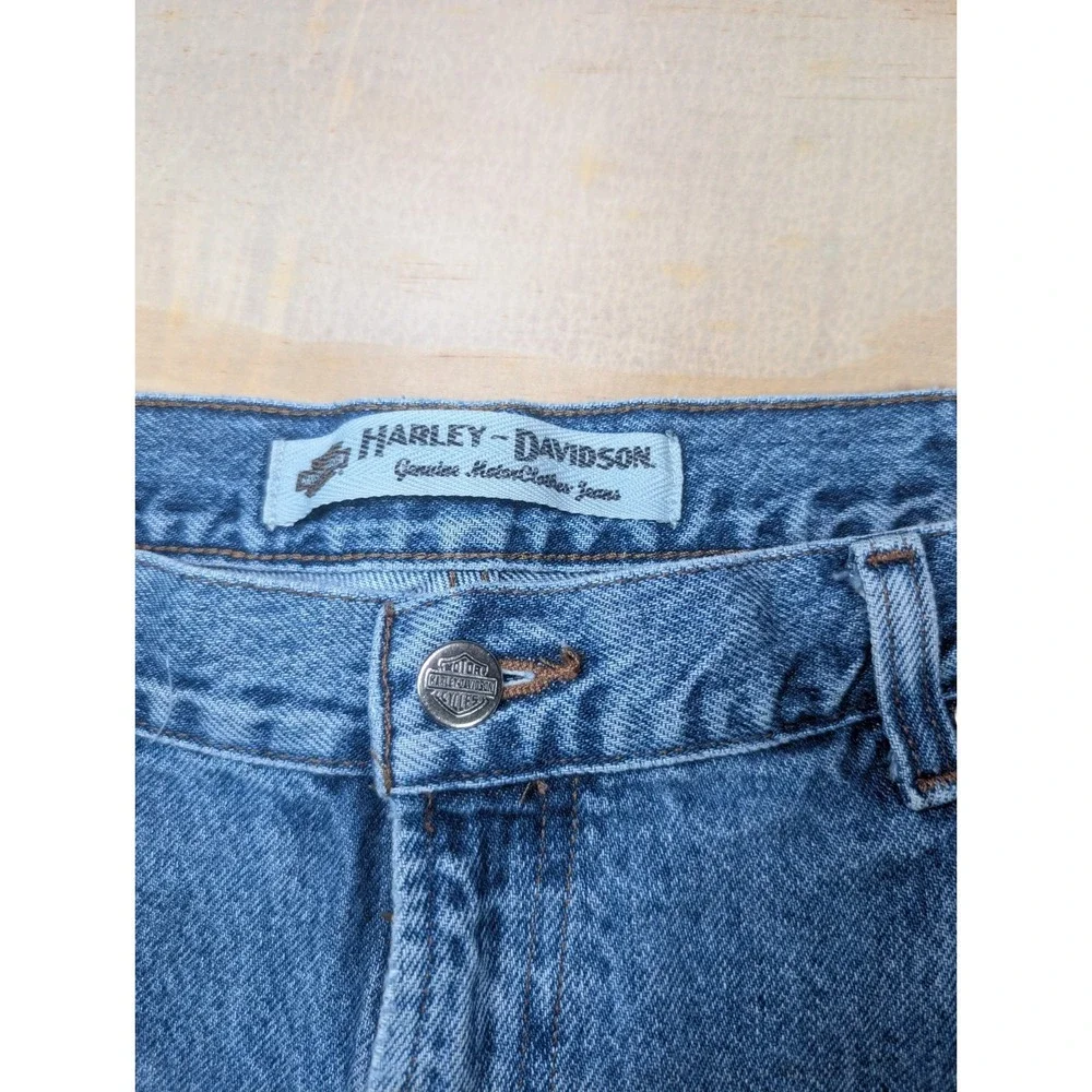Harley Davidson Men's Relaxed Straight Leg Jeans Mens 38x32